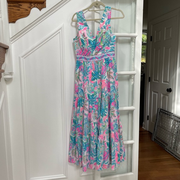 Lilly Pulitzer Charlene Maxi Dress 22 